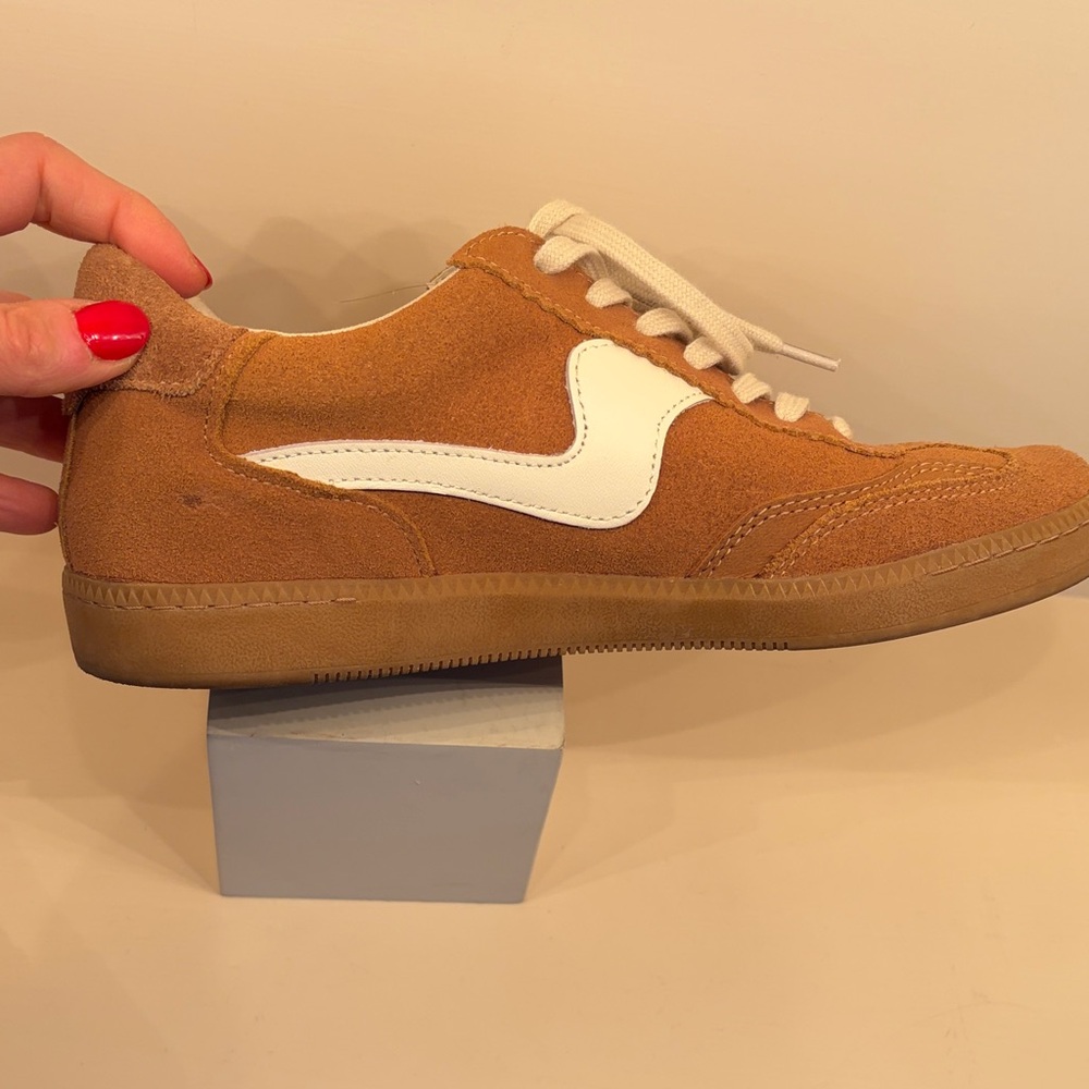 Dolce Vita Tan Suede Women's Sneakers 7.5 - Picture 5 of 7